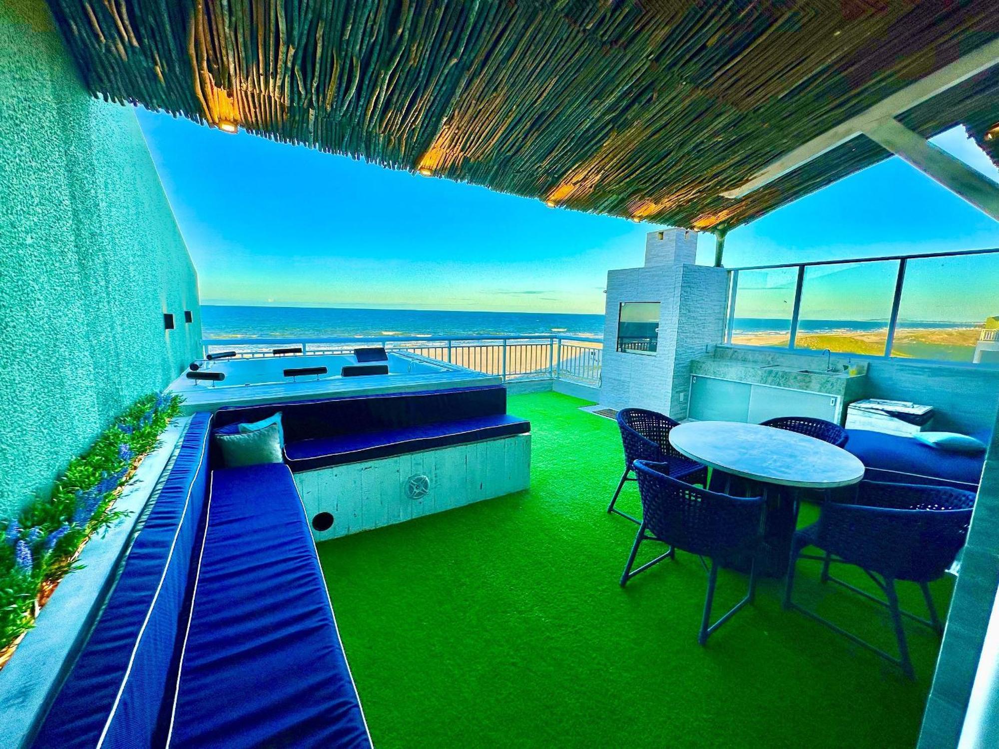 Terramaris - Aptos Vista Mar, Pe Na Areia, Vizinho Ao B Park Aquiraz Exteriör bild