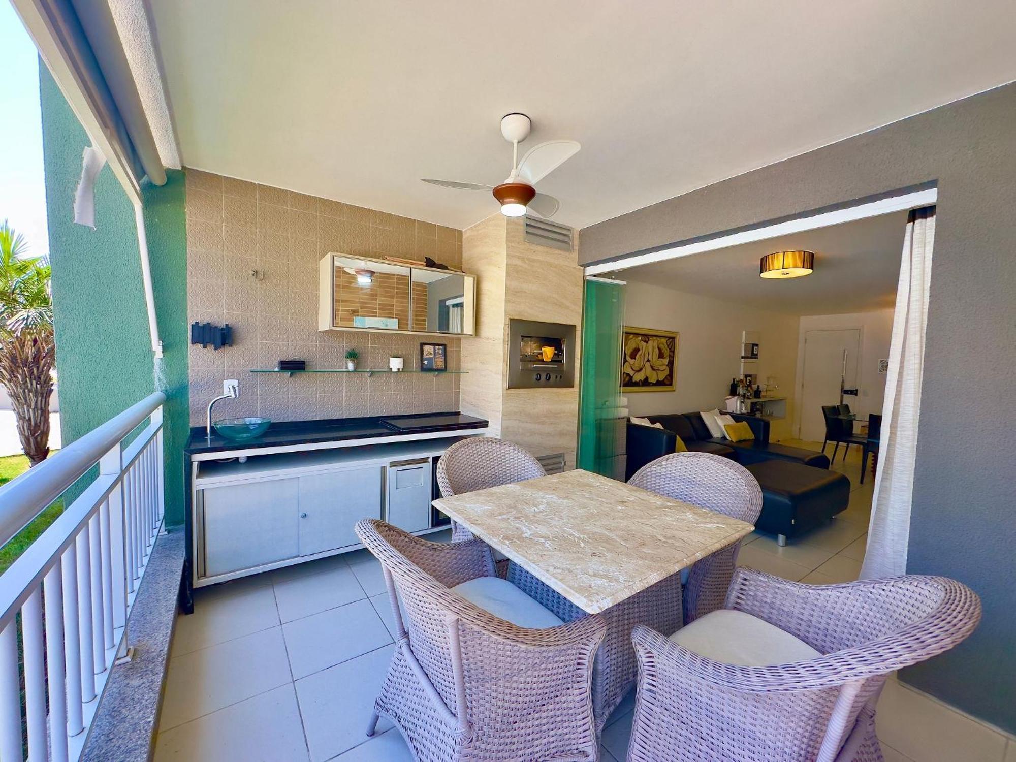 Terramaris - Aptos Vista Mar, Pe Na Areia, Vizinho Ao B Park Aquiraz Exteriör bild