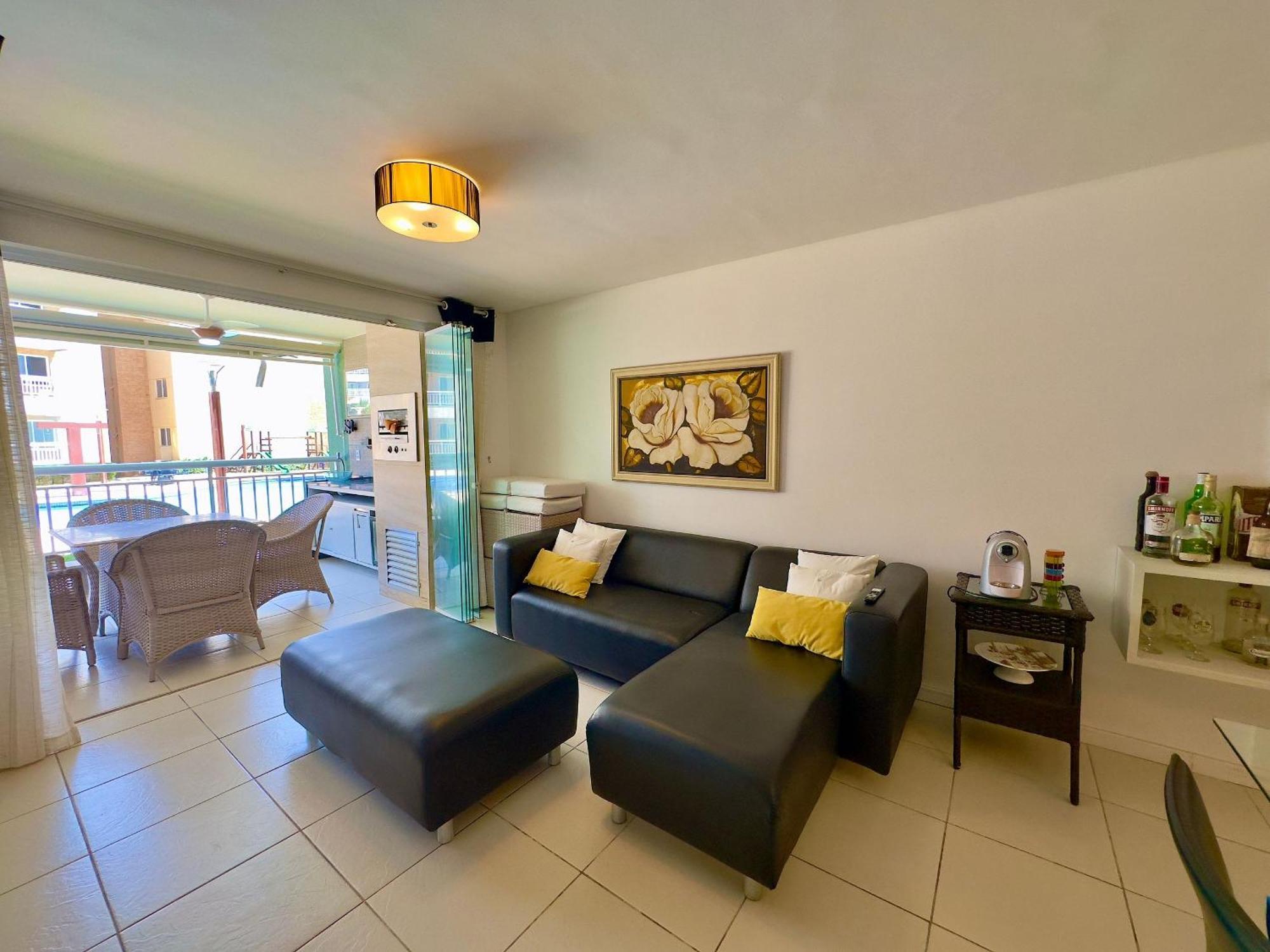 Terramaris - Aptos Vista Mar, Pe Na Areia, Vizinho Ao B Park Aquiraz Exteriör bild
