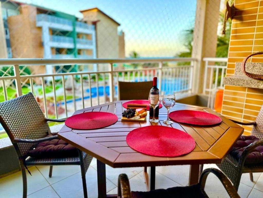 Terramaris - Aptos Vista Mar, Pe Na Areia, Vizinho Ao B Park Aquiraz Exteriör bild