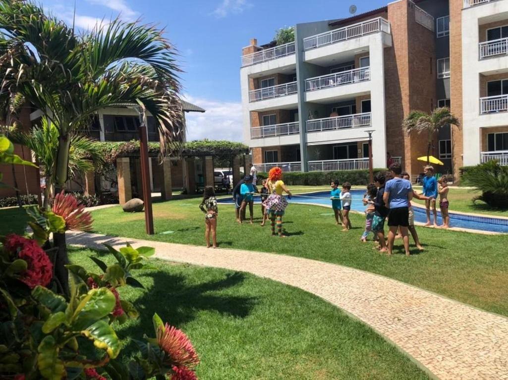 Terramaris - Aptos Vista Mar, Pe Na Areia, Vizinho Ao B Park Aquiraz Exteriör bild